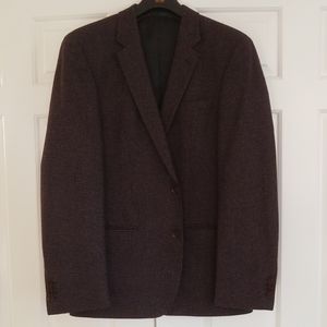Hugo Boss purple checked Blazer